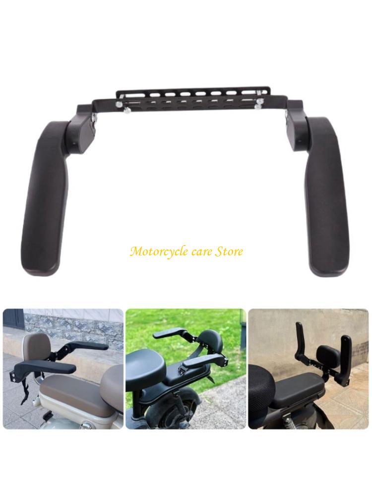 Kids Ride On Suitcase Scooter - Sturdy ABS Kids Safety Armrest Adjustable
