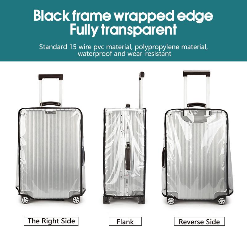 Travel Transparent Luggage Cov - Luggage Protective Cover Transparent recension och pris