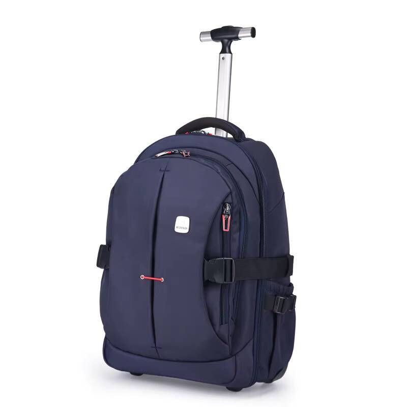Wheeled Backpack Wheels Travel - Foldable Rolling Luggage Bag recension och pris