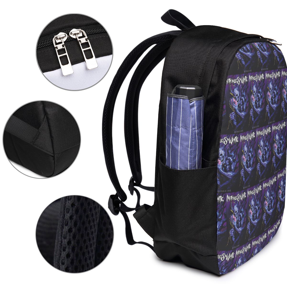 Motionless In White Backpack T - Backpacks recension och pris