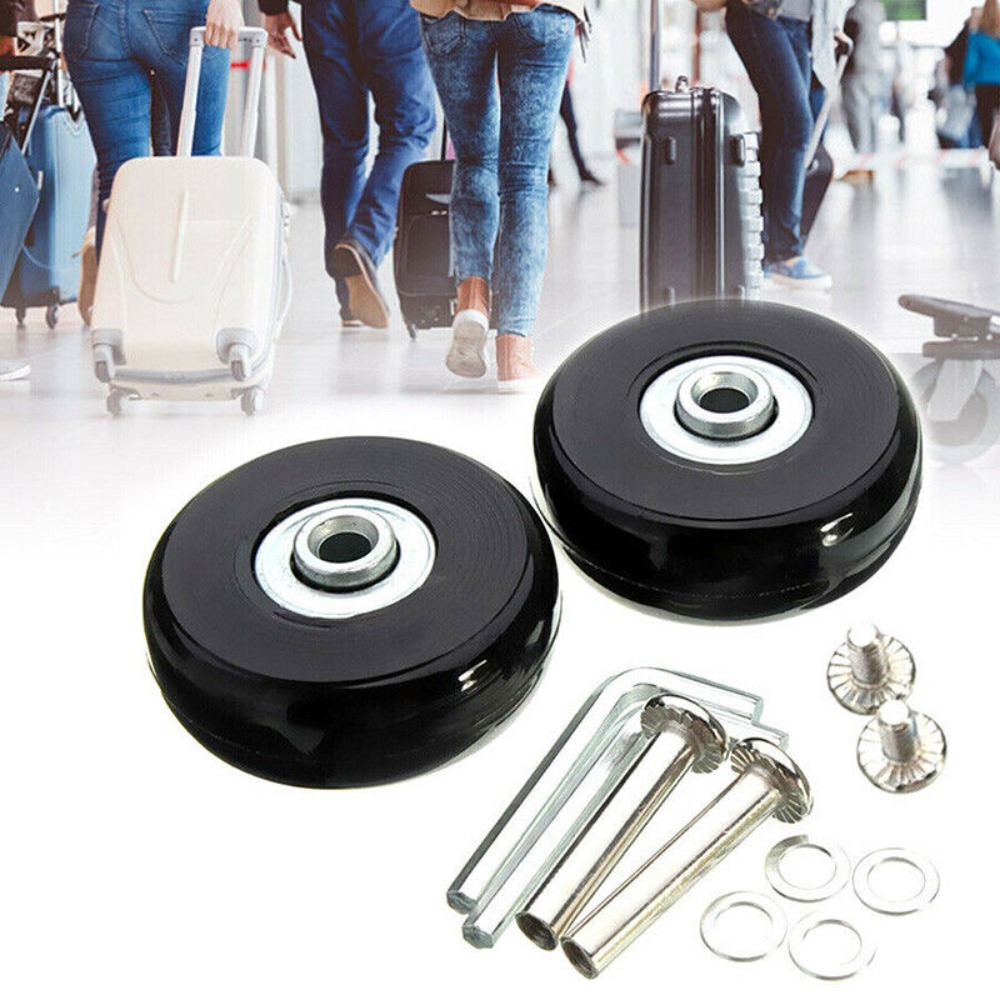 2/4pcs 57-59MM Sliding Replace - Silent Replacement Luggage Wheels recension och pris