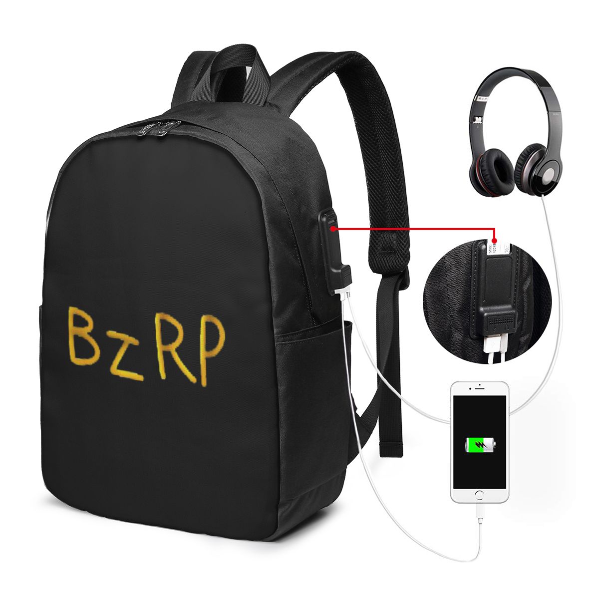 Bizarrap Cap (BZRP) Backpack T - Travel Bags recension och pris