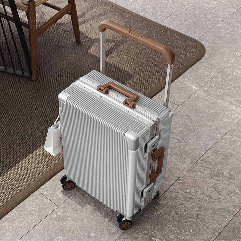 New Wide Trolley Case Luggage  - Aluminum Frame Carry On Luggage recension och pris