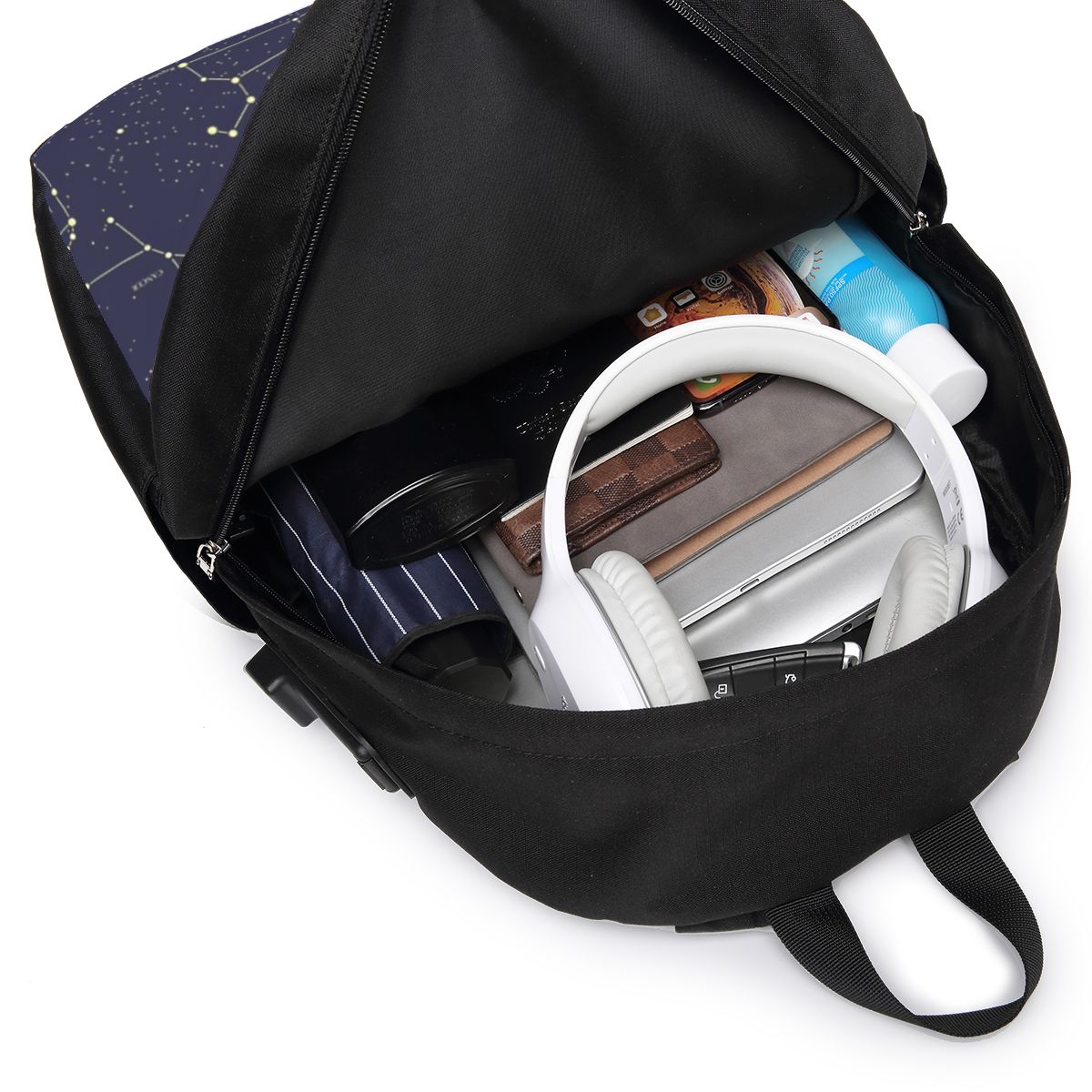 Night Sky Golden Celestial Sta - Backpacks recension och pris