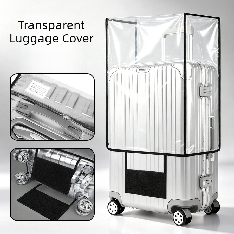 Transparent PVC Luggage Cover  - Luggage Protective Cover Transparent recension och pris