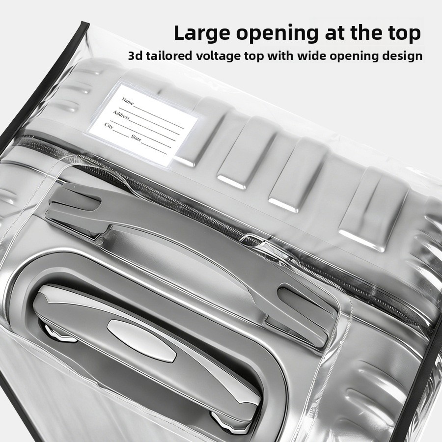 Transparent PVC Luggage Cover  - Luggage Protective Cover Transparent recension och pris