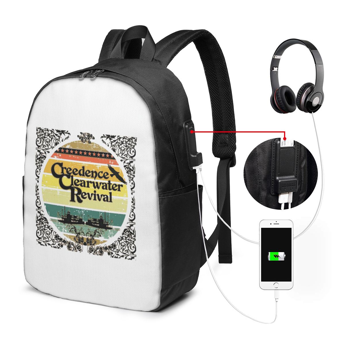 Creedence Clearwater Revival R - Backpacks recension och pris