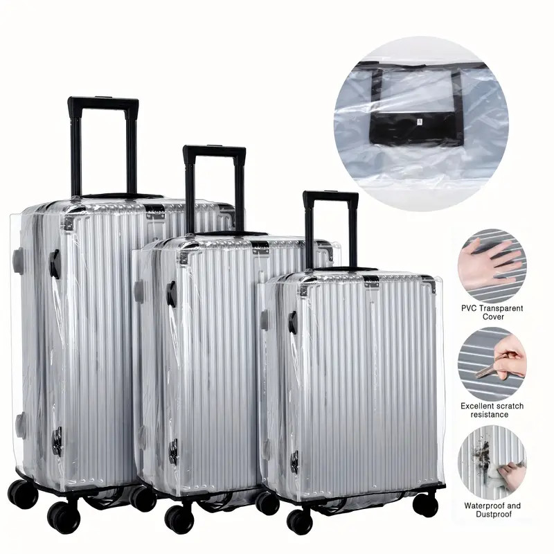 18-30 Inch Suitcase PVC Cover  - Waterproof Suitcase Cover Protector recension och pris