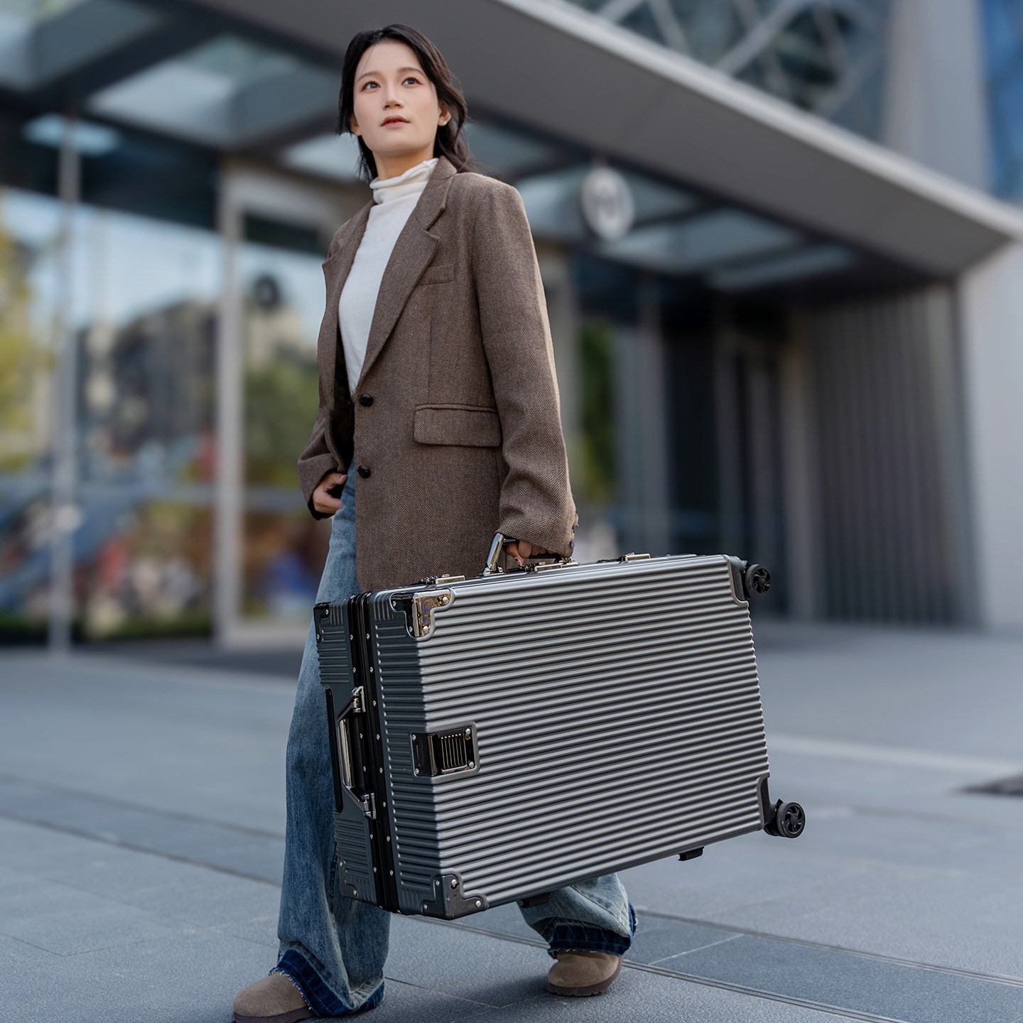 【drop deal】aluminum frame suit - Aluminum Frame Carry On Luggage recension och pris