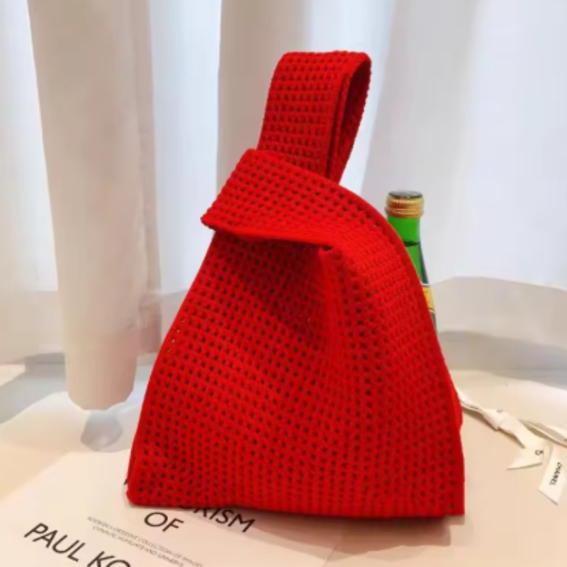 Women Beach Bag Hollow Knit Kn - Handbags recension och pris