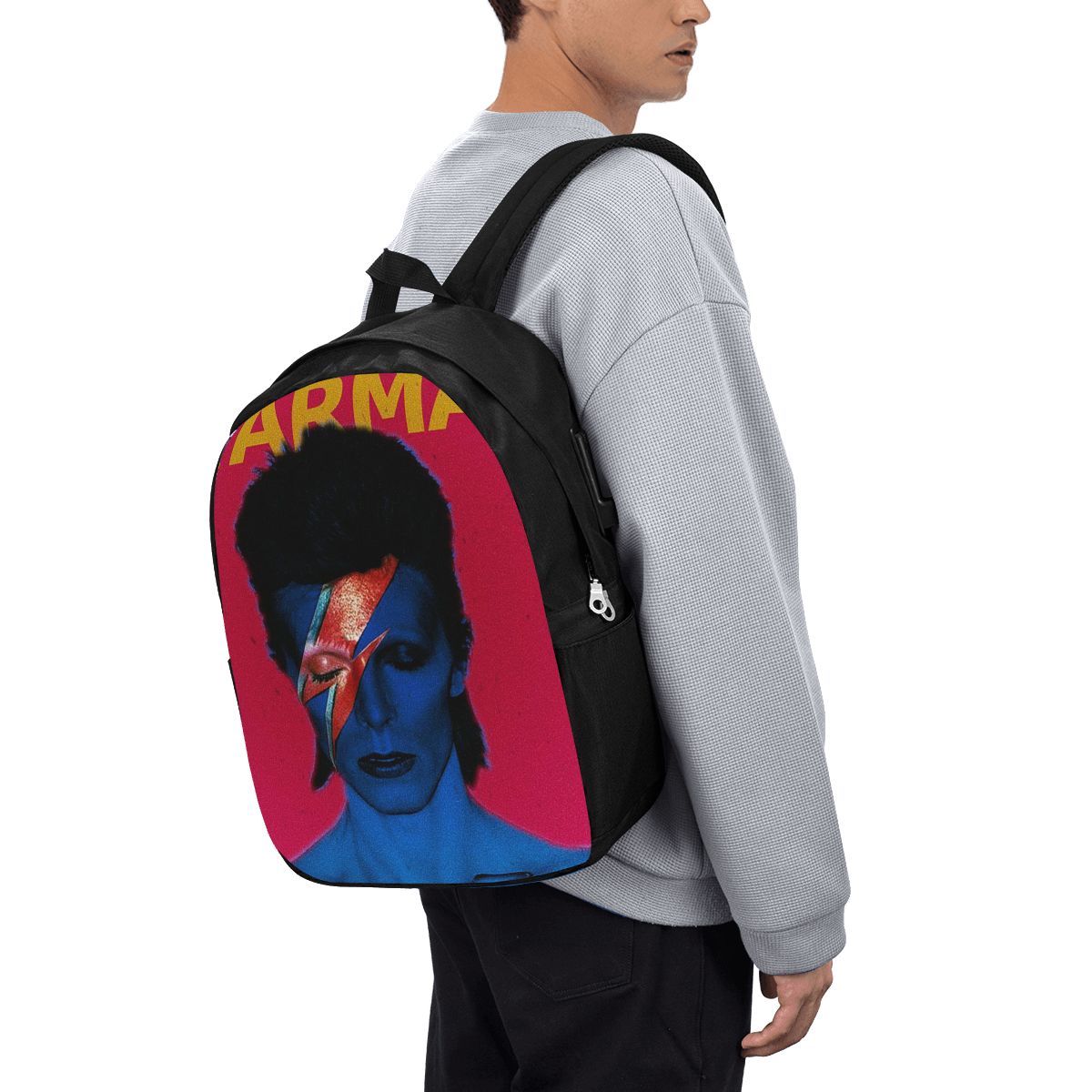 Davids Bowied Backpack Travel  - Backpacks recension och pris