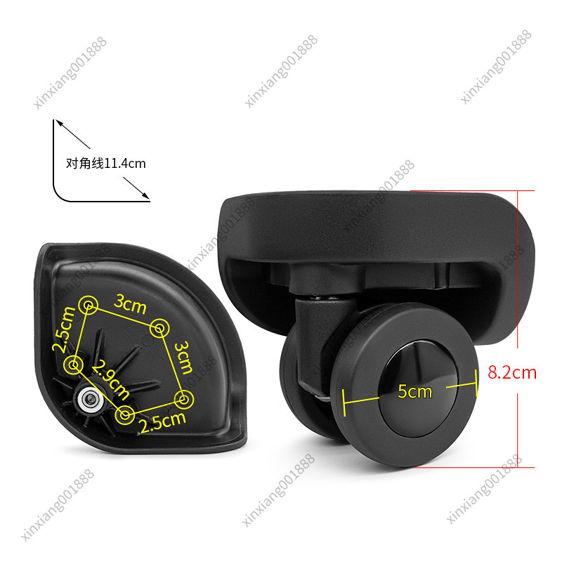 For ShengYuan C20 Silent Spinn - Silent Replacement Luggage Wheels recension och pris