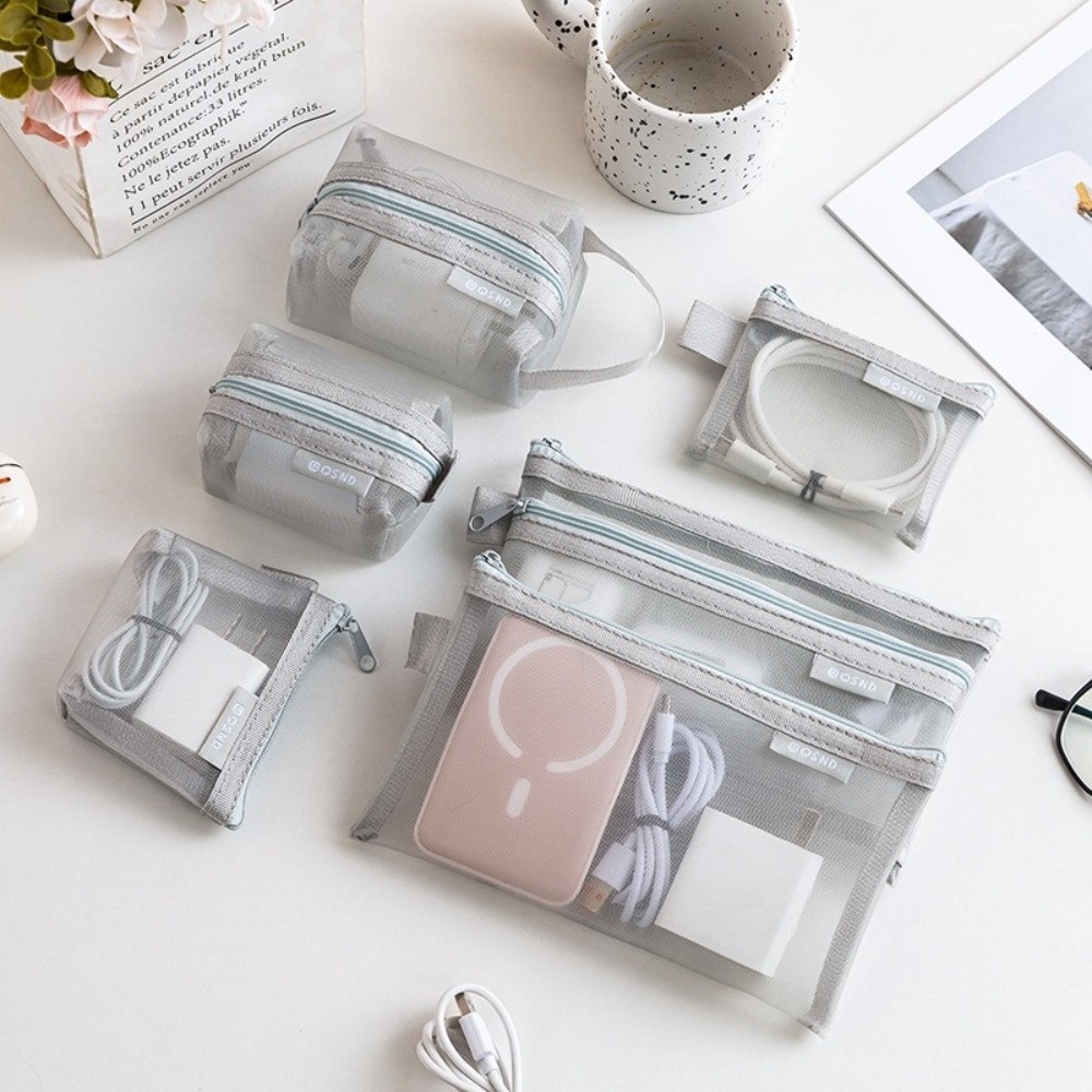 Durable Nylon Transparent Stor - Cosmetic Bags recension och pris